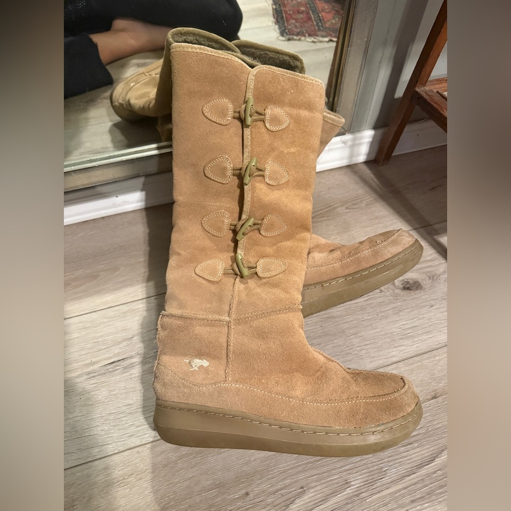 Rocket Dog Tan Moccasin Boots